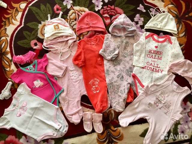 Пакет одежды от 0 до года