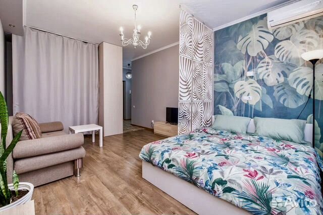

1-к. квартира, 40 м², 2 кровати
