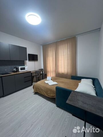

Квартира-студия, 24 м², 2 кровати