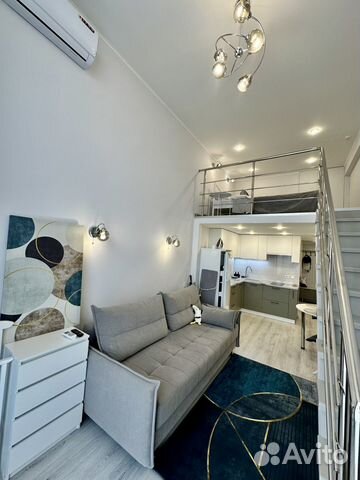 

Квартира-студия, 32 м², 2 кровати