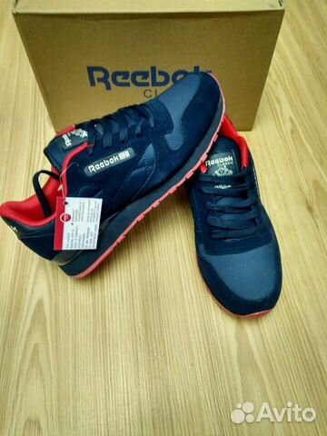 Кроссовки Reebok Classic Blue/Red Кроссовки Reebok Classic Blue/Red