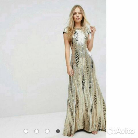 Платье вечернее с пайетками Платье вечернее с пайетками
