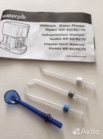 Новые насадки для ирригатора Waterpik WP-60 Новые насадки для ирригатора Waterpik WP-60