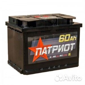 Аккумулятор Патриот 60 оп