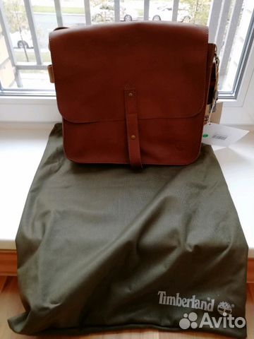 Кожаная сумка Timberland