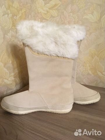 Меховые сапоги Adidas