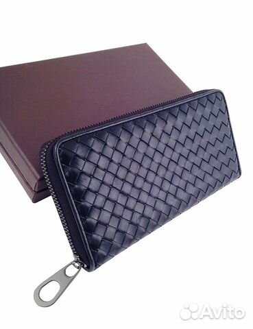 Кожаный клатч, кошелек Bottega Veneta арт.8809