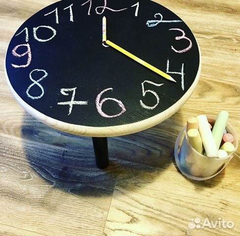 Развивающая игрушка, мольберт, доска, мел