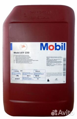 Масло Mobil ATF 220 20L Масло Mobil ATF 220 20L