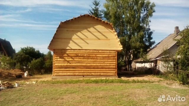 Сруб 6x7 с мансардой доставим установим Сруб 6x7 с мансардой доставим установим