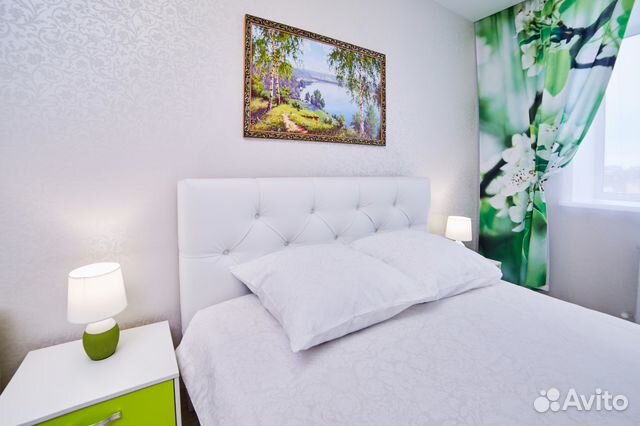 

1-к. квартира, 42 м², 2 кровати