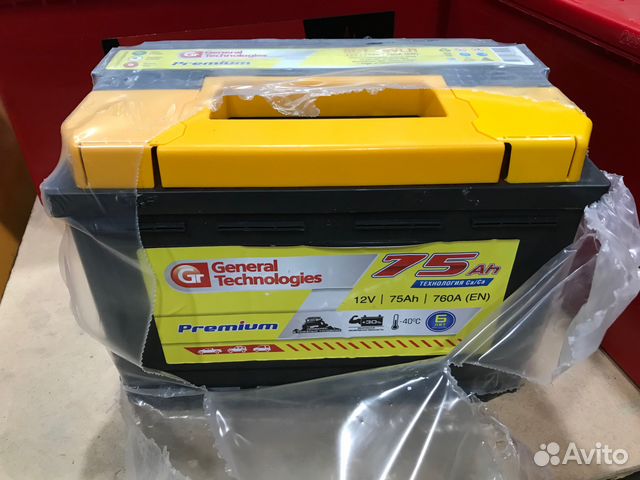 Аккумулятор 6ст- 75 General Teсhnologies ultra