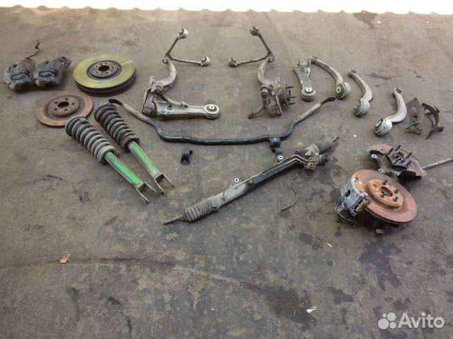 Передняя подвеска на Jaguar XF комплект Передняя подвеска на Jaguar XF комплект