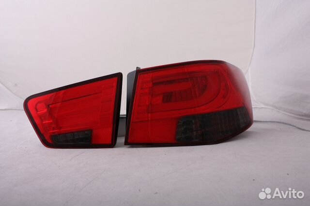 Тюнинг фонари Kia Cerato 2 стиль BMW крас/тон