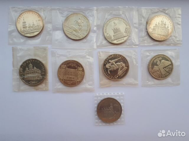 Юбилейные монеты СССР 1965-1991 гг