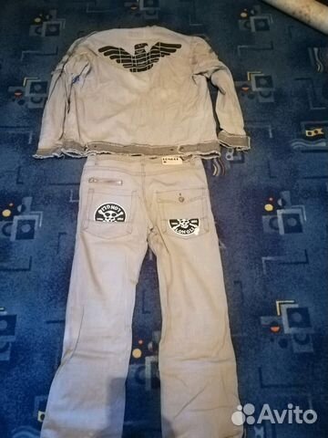 Костюм джинсовый