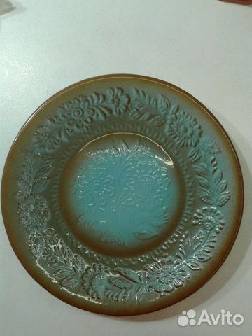 Большое рельефное блюдо СССР