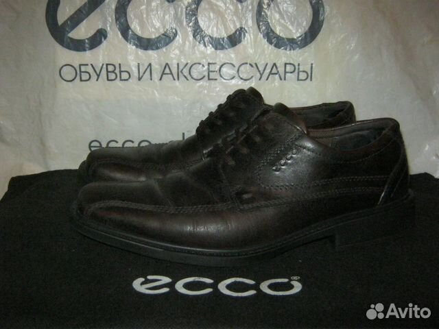 Ecco туфли классика мужские 41