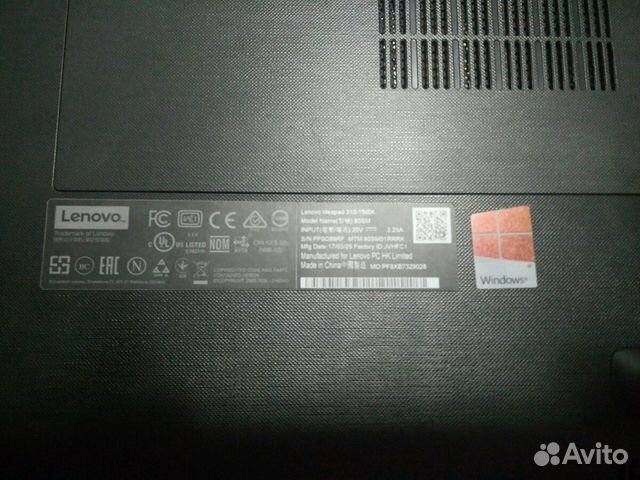 Ноутбук Lenovo ideapad 310