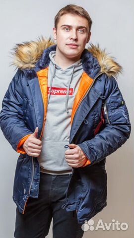 Аляска парка alpha industries N3B Slim Fit новые