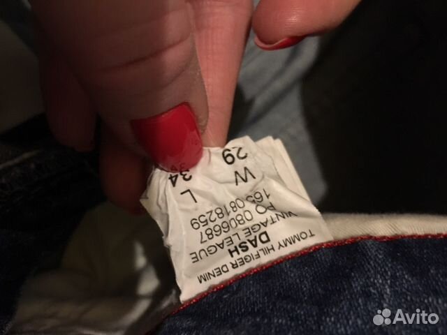 Джинсы Tommy Hilfiger оригинал