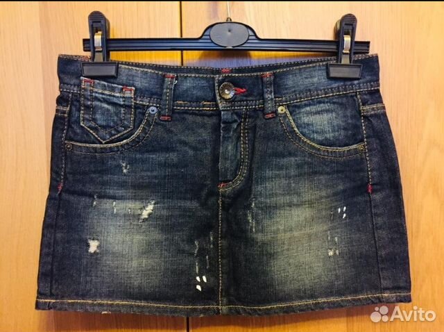 Юбки джинсовые Motivi, Benetton (42-44 р.)