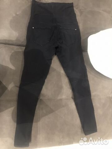Джинсы для беременных H&M 36 чёрные Джинсы для беременных H&M 36 чёрные
