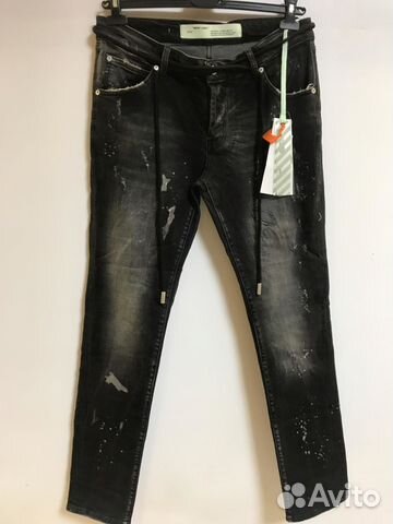 Джинсы off white Джинсы off white