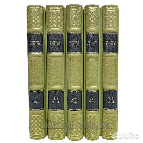 История Франции. Подарочные книги кожаный переплет История Франции. Подарочные книги кожаный переплет