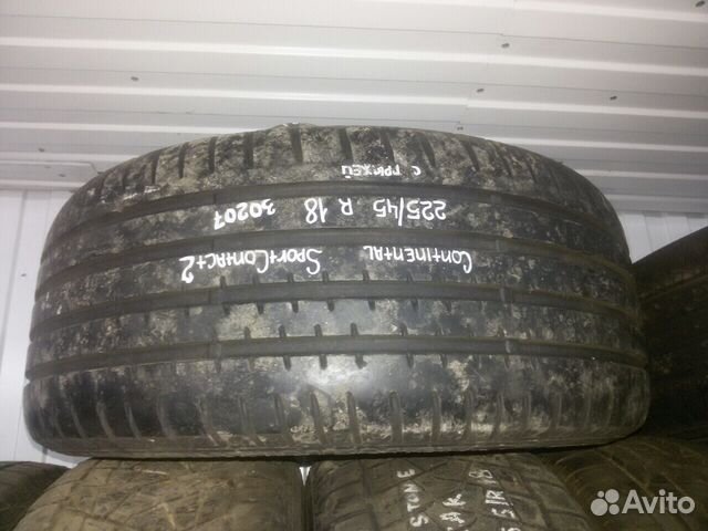 Continental SportContact 2 225/45/r18