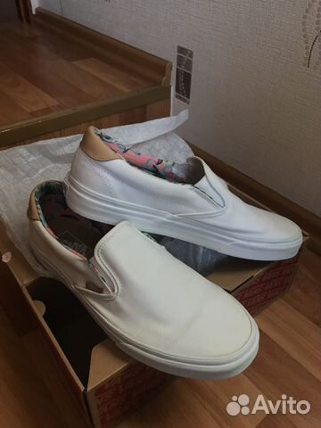 Vans кеды слипоны