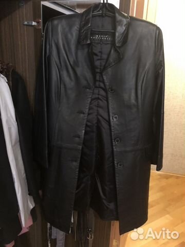 Плащ кожаный Плащ кожаный