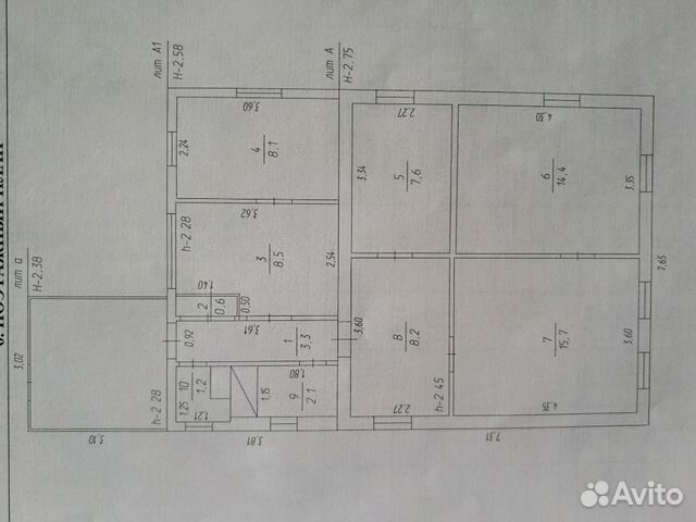 Дом 70 м² на участке 9 сот.