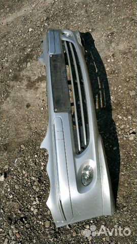 Mercedes w203 бампер передний серый Mercedes w203 бампер передний серый