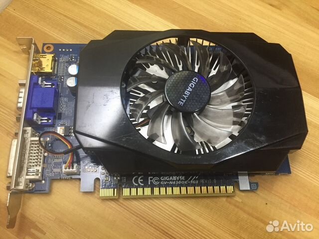 Видеокарта gigabyte GeForce GT 430 (GV-N430-1GI)