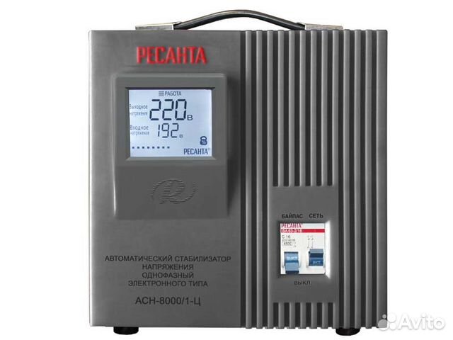 Стабилизатор напряжения Ресанта ACH-8000/1-Ц