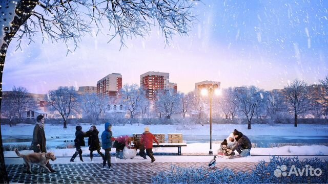3-к квартира, 66.1 м², 15/17 эт. 3-к квартира, 66.1 м², 15/17 эт.