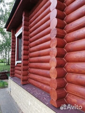 Утепление деревянных домов (Теплый шов)