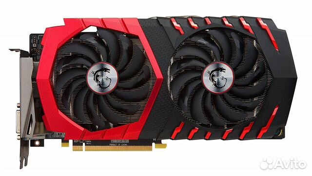 Видеокарта MSI RX 570 4GB gaming X