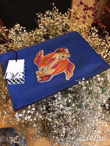 Кожаный клатч diane von furstenberg Кожаный клатч diane von furstenberg