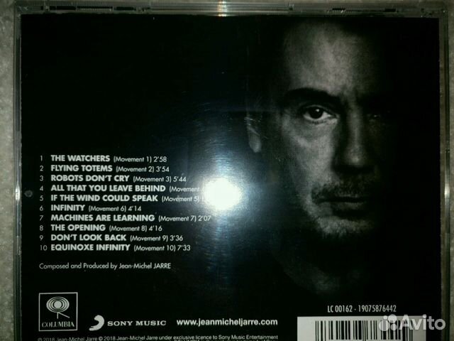 Cd Equinoxe infinity jean-michel jarre Cd Equinoxe infinity jean-michel jarre