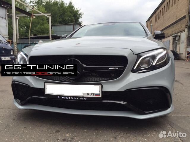 Переднй бампер E63 для Mercedes E-class W213 Переднй бампер E63 для Mercedes E-class W213