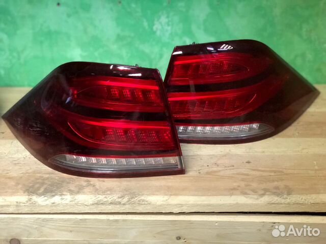 Фонари задние Мерседес Х166 GLE комплект