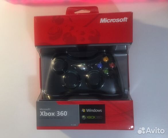 Xbox 360 Controller. Геймпад для PC