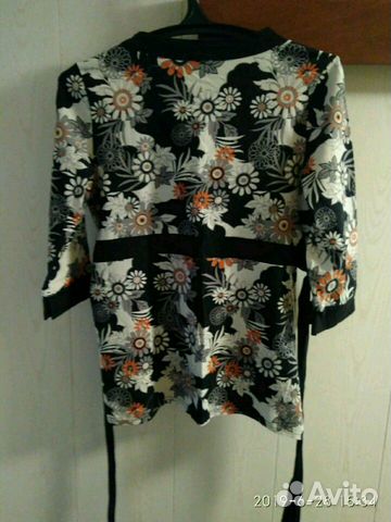 Трикотажная туника, хлопок Трикотажная туника, хлопок