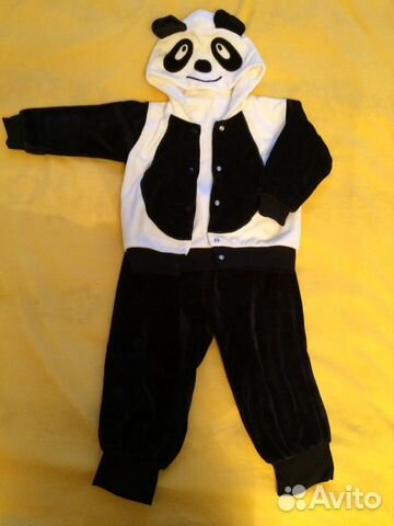 Костюм панды, 80 размер