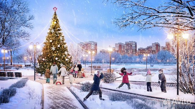 1-к квартира, 31.6 м², 12/17 эт.