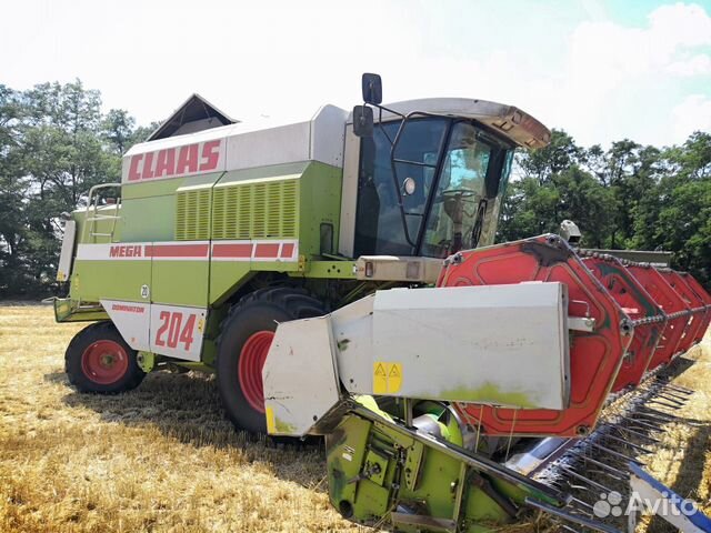 Комбайн claas mega 204