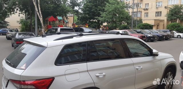Багажник Aguri Prestige ll на Skoda Kodiaq серебро Багажник Aguri Prestige ll на Skoda Kodiaq серебро
