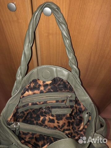 Кожаная сумка Makowsky в идеальном состоянии